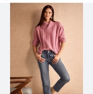Cabi 4853. Blush Turtleneck